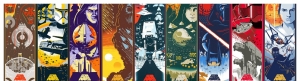 美国画家Eric Tan为《星球大战》九部主线电影绘制的海报欣赏