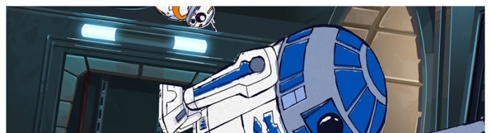 动画短片《星球大战：机器人日记》第4集《R2-D2与BB-8智救“千年隼号”！》 ...