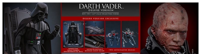 Hot Toys一大波人偶来袭：达斯·维德、欧比-旺·克诺比、切宝、BD-1等 ...