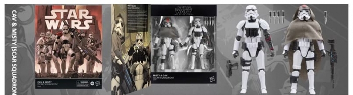 孩之宝将推出《星球大战》正史漫画人物“迷雾”和“铁骑”6英寸人偶 ...