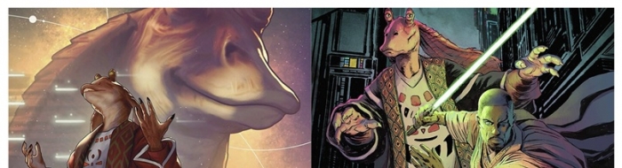 2025年NYCC：《星球大战》正史漫画《加·加·宾克斯》将于明年出版 ...