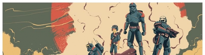 《星球大战：异等小队》小说《庇护所》封面原画欣赏