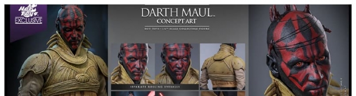 Hot Toys一大波人偶来袭：概念画版达斯·摩尔、克隆人突击队“头儿”、波·达默龙等 ...